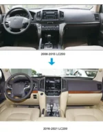 Land Cruiser LC200 to LC200 2021 Interior Upgrade Kit image