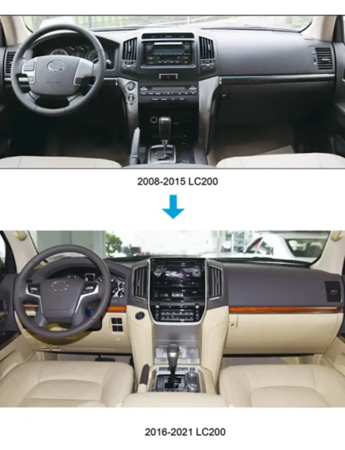 Land Cruiser LC200 to LC200 2021 Interior Upgrade Kit image