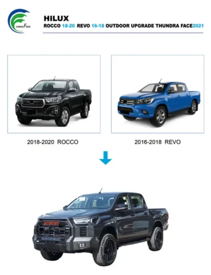Toyota Hilux Revo to Tundra Facelift Upgrade Kit