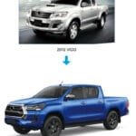 Toyota Hilux Vigo (2012) Exterior Upgrade Kit to Hilux Revo (2024)