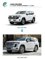 Toyota Land Cruiser LC300 Low Configuration to High Configuration Upgrade Kit pic