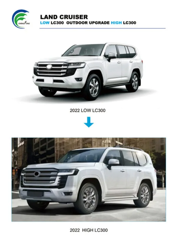 Toyota Land Cruiser LC300 Low Configuration to High Configuration Upgrade Kit pic