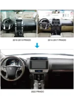 Prado LC150 to Prado 2022 Interior Upgrade Kit