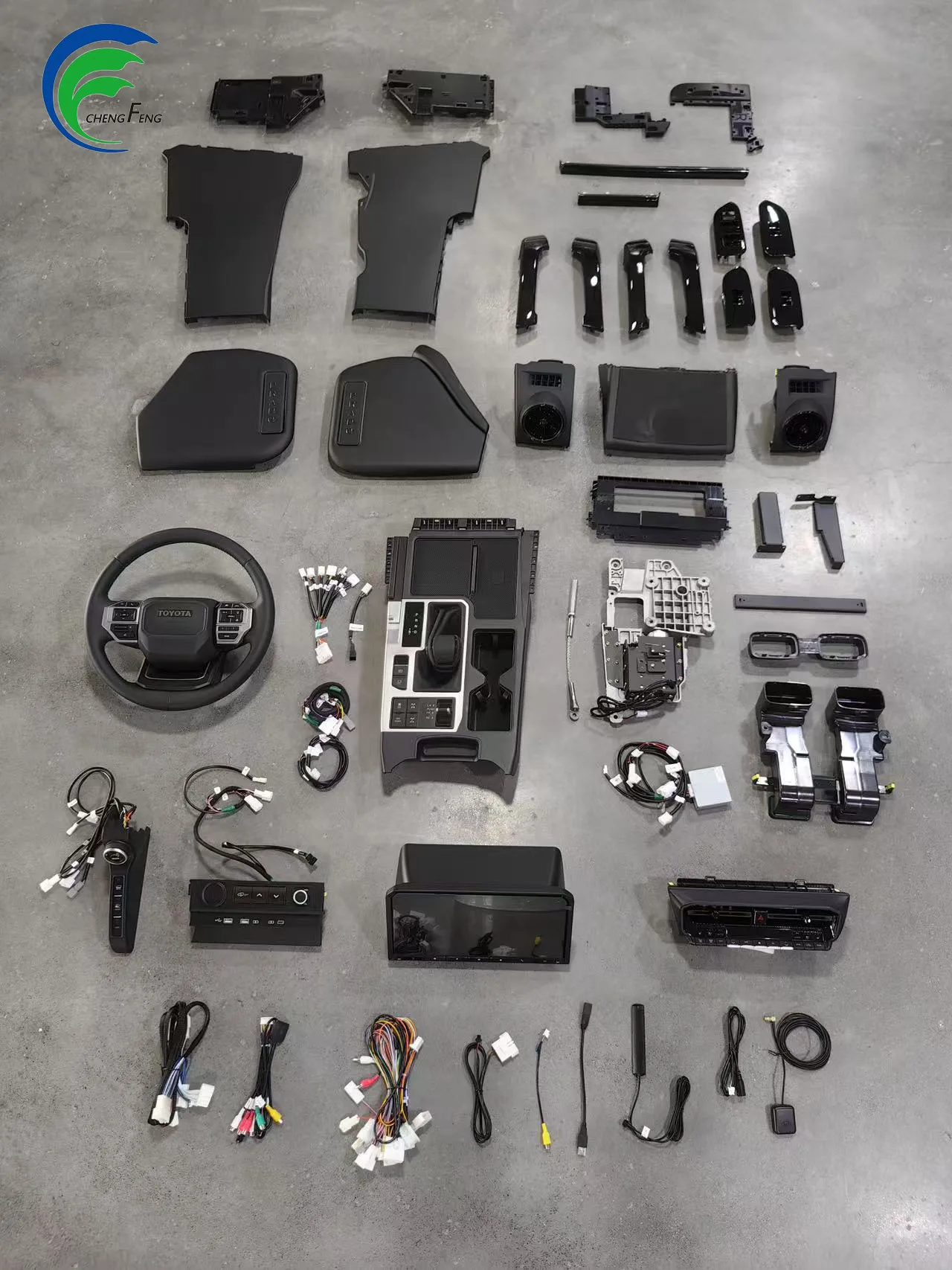 Land Cruiser Prado LC150 Interior Upgrade to Prado LC250 2025 - Image 3