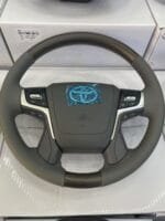 Toyota Land Cruiser LC200 (2008–2021) and Prado LC150 (2009–2022) steering wheel upgrade in wooden and leather design with airbag – Changzhou Chengfeng Vehicle Co., Ltd.