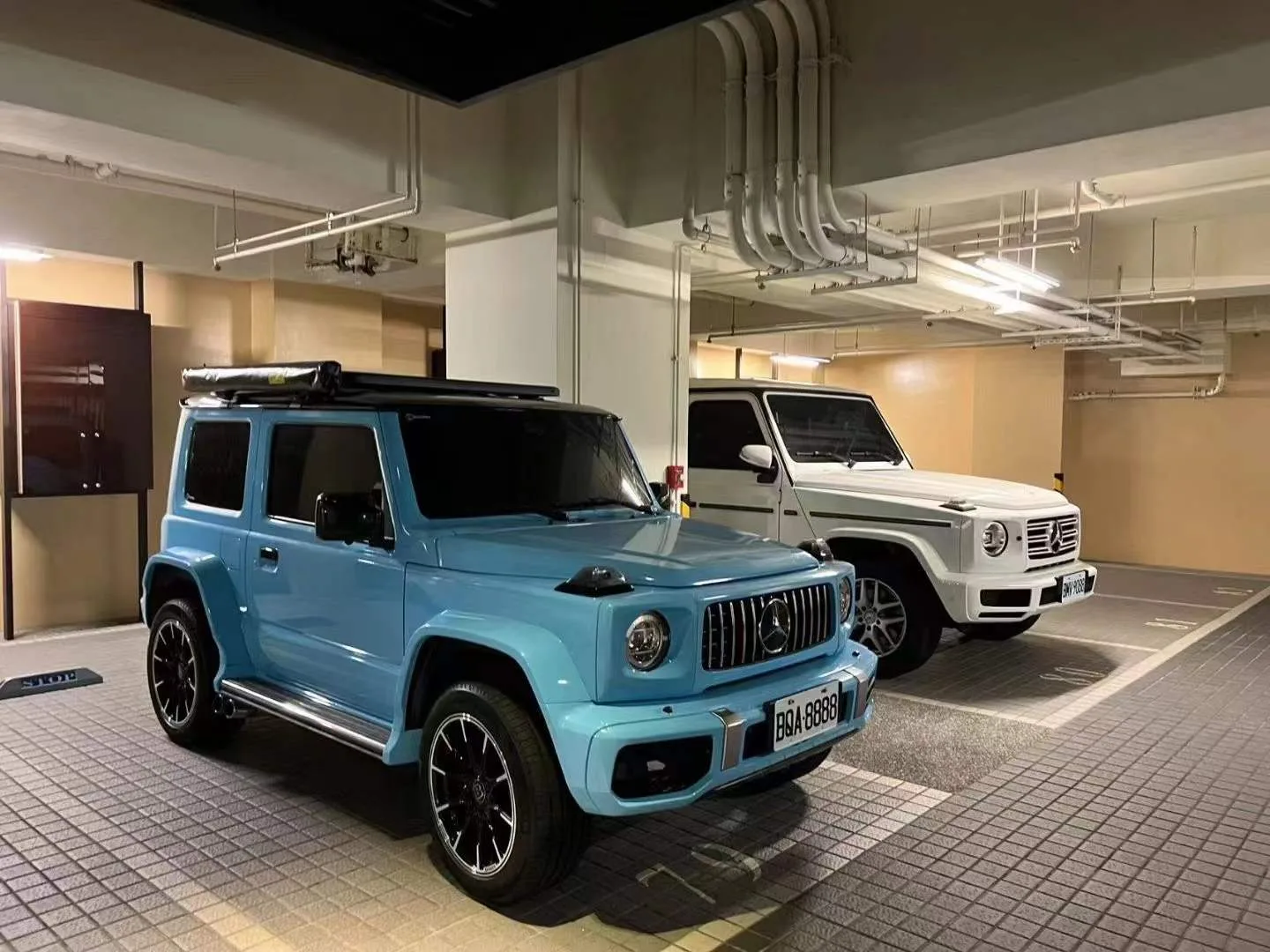 Suzuki Jimny (2019-2026) Exterior Upgrade Kit to Mercedes G-Wagon G63 - Image 6
